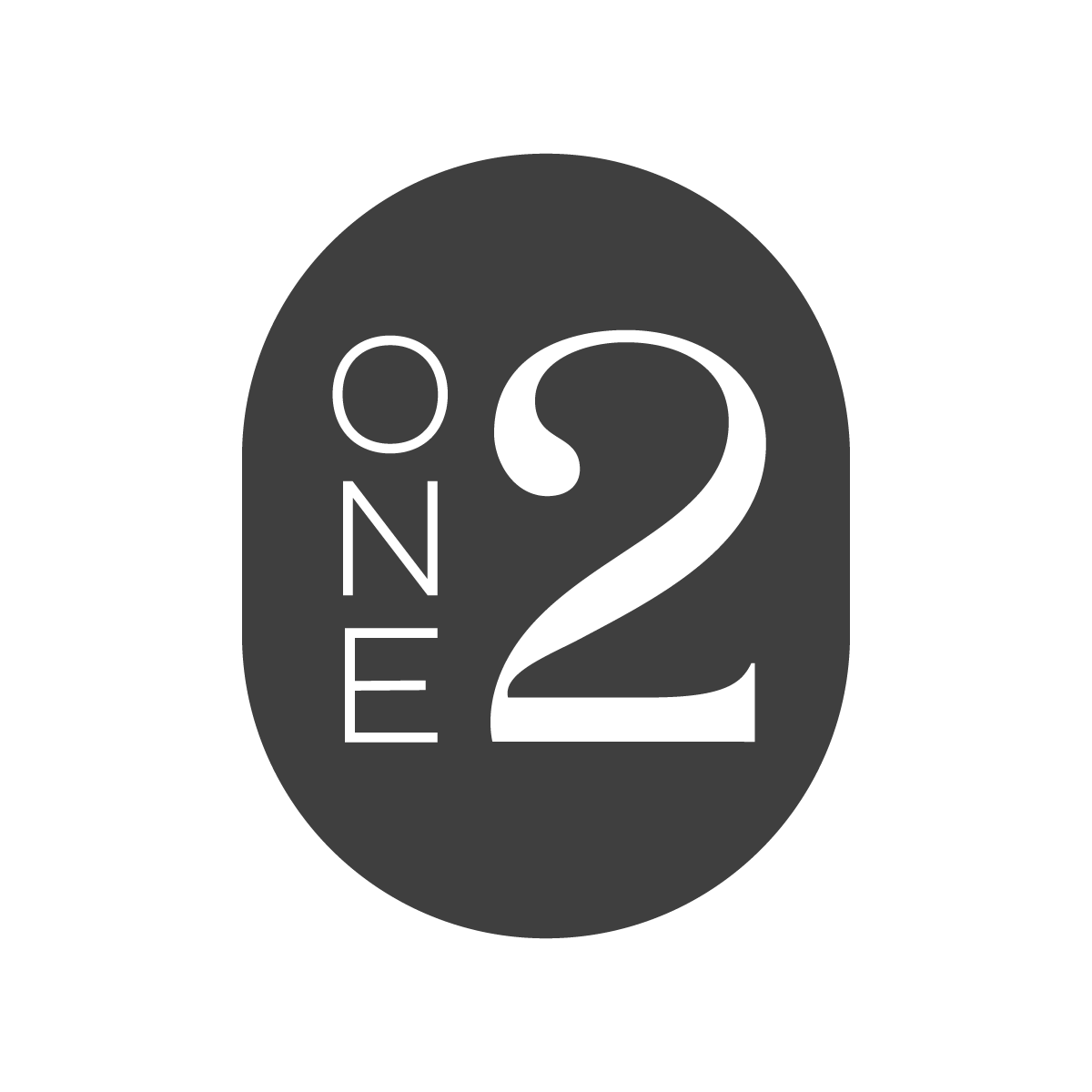 a logo with a black circle and a green